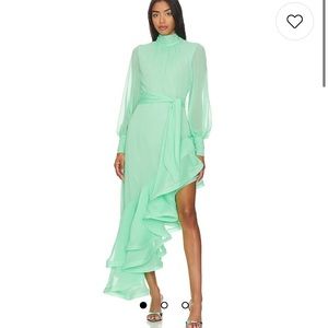 NWT XS/S Elliatt Revolve Character Midi Dress in Mint
